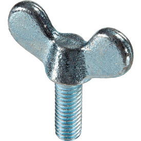 3/8-16 x 2" Wing Screw - 1-13/16" Head Width - Malleable Iron - Zinc - USA - Pkg of 25