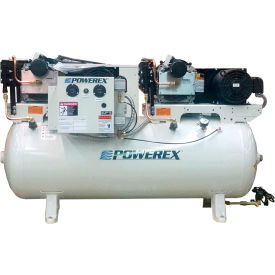 10 HP Oil-less Scroll Compressor 80 Gal Horizontal 116 PSI 1 Phase 208-230V