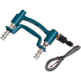 Baseline Hydraulic Hand Dynamometer, 300 lb. Analog Output Signal, No Gauge, Blue