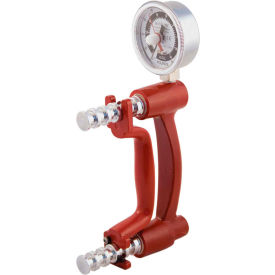 Baseline LiTE Hydraulic Hand Dynamometer, 200 lb. Capacity, Red