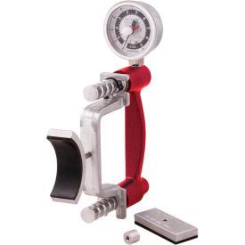 Baseline LiTE Hydraulic Hand Dynamometer/MMT Combo Kit with Push Attachments, Red