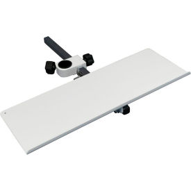 Articulating Keyboard Tray, White