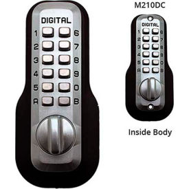 Digital Door Lock M210 Mechanical Keyless Deadbolt Double Combination, Marine Grade