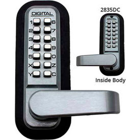Lockey Digital Door Lock 2835 Lever Handle with Double Combination, Marine Grade