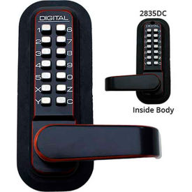 Digital Door Lock 2835 Lever Handle with Double Combination, Oil Rubbed Bronze