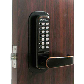 Digital Door Lock Lever Handle, Oil Rubbed Bronze