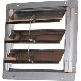 Stainless Steel Wall Exhaust Shutter 18" - 304SS