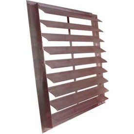 High Velocity Wall Exhaust Shutter 18"
