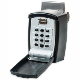 Key Storage Lock Box, Keypad Lock, Car or Window Mount, Holds 1-5 Keys
