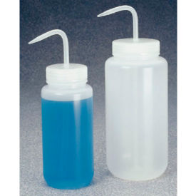 Nalgene Wide-Mouth LDPE Wash Bottles, 1000mL, Case of 12