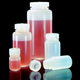 Wide-Mouth HDPE Economy Bottles, 250mL, Case of 250