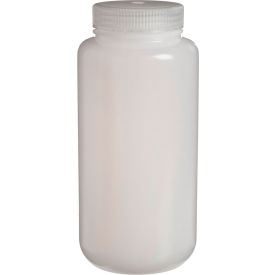 Wide-Mouth HDPE IP2 Bottles, 1000mL, Case of 24