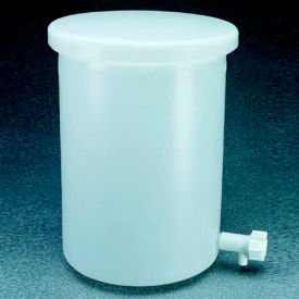 Heavy-Duty Cylindrical Tank with Spigot, LLDPE, 30 Gallon