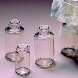 Nalgene PETG Crimp Finish Serum Vials, Sterile, 10mL, Case of 1260