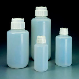 Nalgene Heavy-Duty PPCO Vacuum Bottles with Closure, 250mL, Case of 6