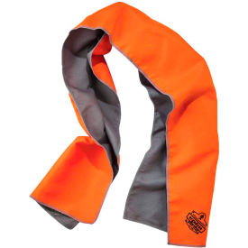 6602MF Evaporative Microfiber Cooling Towel, Orange