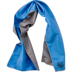 Evaporative Microfiber Cooling Towel, Blue