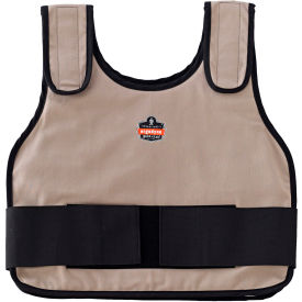 12002 Chill-Its 6235 Phase Change Standard Cooling Vest, Khaki, S/M