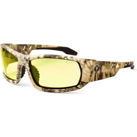 50350 Skullerz Odin Safety Glasses, Kryptek Frame/Yellow Lens