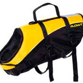 Flowt Dog Life Vest, Yellow, 2X-Large