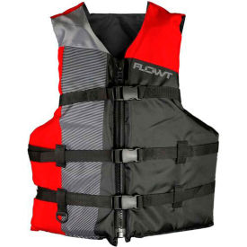 Flowt All Sport Life Vest, Red, Universal Adult