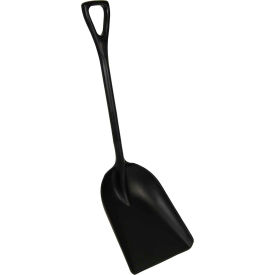 One-Piece Shovel with 14" Blade, Black