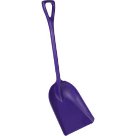 One-Piece Shovel with 14" Blade, Purple