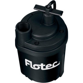 Submersible Water Removal Utility Pump 1/4 HP, 1600 GPH
