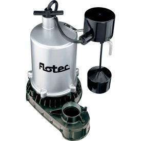 1 HP Zinc Body Submersible High Output Sump Pump, Vertical Switch