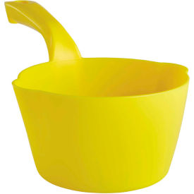 Round Scoop 32 oz. , Yellow