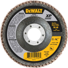 Flap Disc 4-1/2" X 7/8" T29 Ceramic 40 Grit, 10/Pack