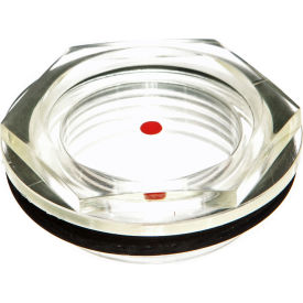Plastic Fluid Level Sight Glass - G 1/2" Pipe Thread