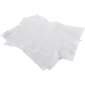 ESD Wipes, 12" x 12", White, 50 Wipes/Bag - TS1830