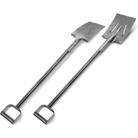 Reinforced Stainless Steel Shovel Flat Square Point Blade