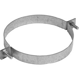 Pipe Hanger, 5" Diameter, Galvanized Steel