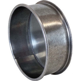 End Cap, 8" Diameter, 304 Stainless Steel