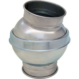 QF Ball Joint, 8" Dia, Galvanized Steel