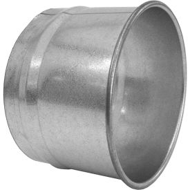 QF Hose Adapter, 10" Diameter, Galvanized Steel