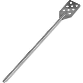Stainless Steel Paddle with Perforated Blade, 48" long