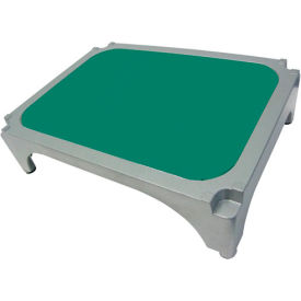 Aluminum Stackable Step Stool with Green Mat