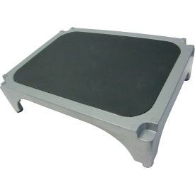 OR-36363 Aluminum Stackable Step Stool with Black Mat