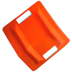Stackable Corner Edge Guard Protector with Double 4-1/2" Slots, 11"L x 8"W x 8"H, Orange