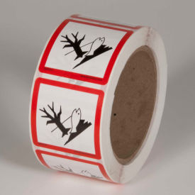 GHS1311 "Environment" Pictogram Label, 2" x 2", 500/Roll