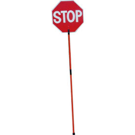 PS6 Paddle Sign, Stop/Slow, Telescoping Handle