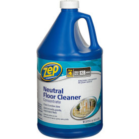 Neutral Floor Cleaner Concentrate, Gallon Bottle, 4 Bottles, ZUNEUT128