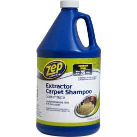 Commercial Extractor Carpet Shampoo Concentrate, Gallon Bottle, 4 Bottles - ZUCEC128