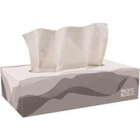 Envision 2-Ply Facial Tissue, Flat Box, 30 Boxes Per Case