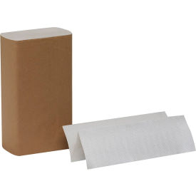 1-Ply Multifold Paper Towel, White, 4,000 Towels Per Case