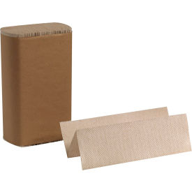 Pacific Blue Basic 1-Ply Recycled Multifold Paper Towel, Brown, 4,000 Towels/Case