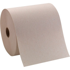 Recycled Hardwound Paper Towel Roll, Brown, 6 Rolls Per Case